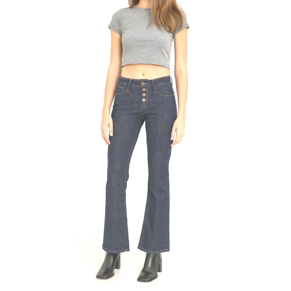 Earnest Sewn Women’s Skinny Jeans Size 29 Low Rise Blue Medium Wash Denim